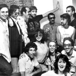 Photo: Barry Lederer and friends about 1976
